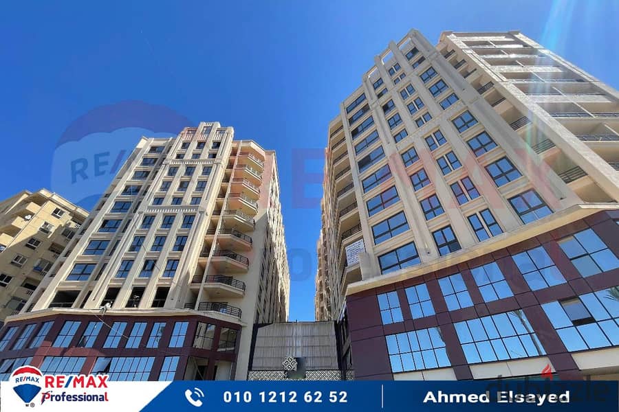 At the lowest price per meter in Smouha, with a view of Antoniadis Gardens, own your residential unit immediately 11