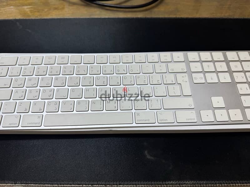 Apple Magic Keyboard with Numeric Keypad - Arabic Silver 1