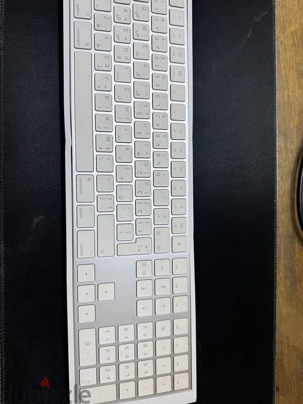 Apple Magic Keyboard with Numeric Keypad - Arabic Silver 2