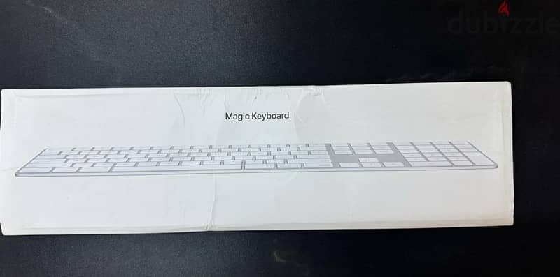 Apple Magic Keyboard with Numeric Keypad - Arabic Silver 3