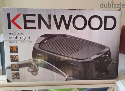 شواية كينوود 1700 واط بالكرتونه جديدة ـ Kenwood Health Grill 1700