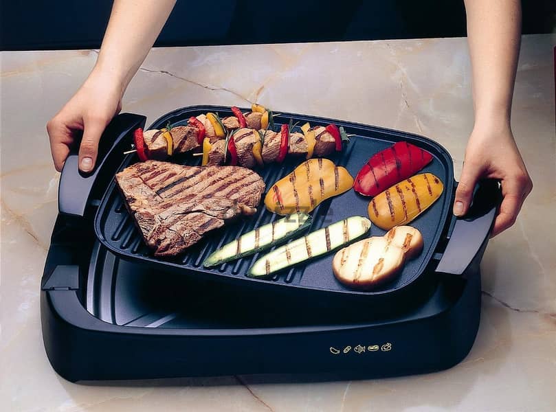 شواية كينوود 1700 واط بالكرتونه جديدة ـ Kenwood Health Grill 1700 4