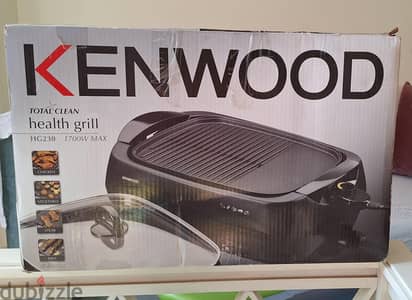 شواية كينوود 1700 واط بالكرتونه جديدة ـ Kenwood Health Grill 1700