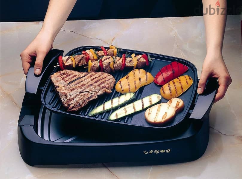 شواية كينوود 1700 واط بالكرتونه جديدة ـ Kenwood Health Grill 1700 7