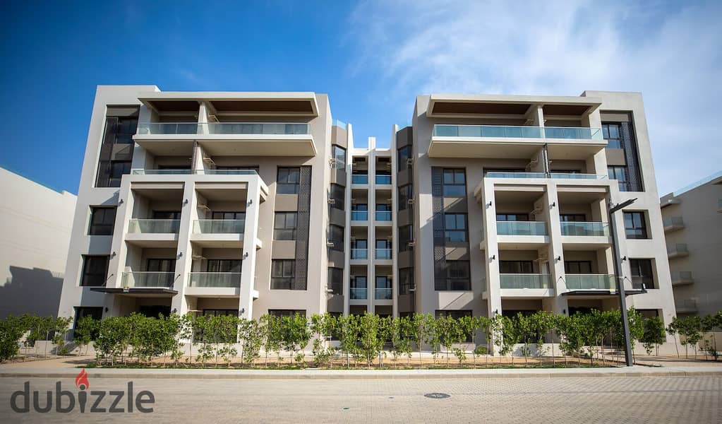 fully finished with Ac apartment in village west dorra for sale with installments 5