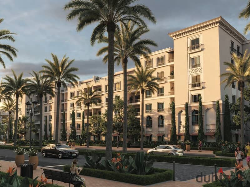 fully finished with Ac apartment in village west dorra for sale with installments 11