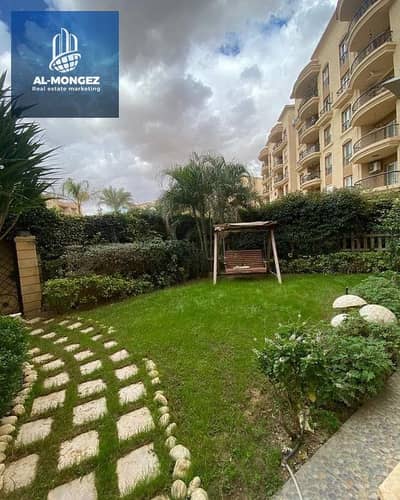 Apartment for sale ground in garden 197m special finishes in Rehab City James Settlement