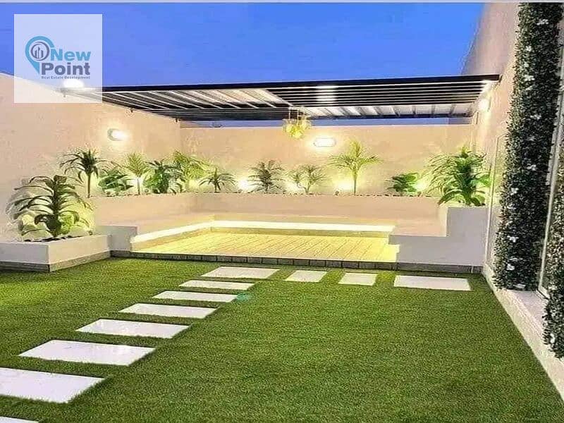 For the first time Villa Town house Ready to move, fully finished in Al Burouj compound 0