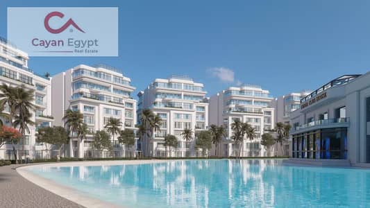 APARTMENT FOR SALE IN LUMIA RESIDENCE, R8 3BEDROOMS Direct Lagoon View in New Capital 5% Dp