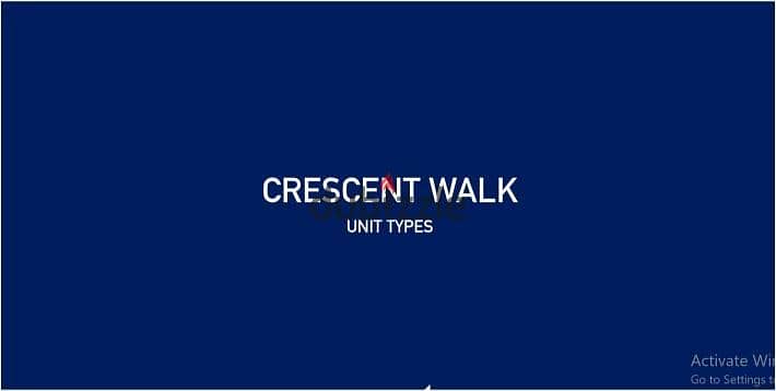 190م للبيع Townhouseفى كمبوند Cresent Walk 7