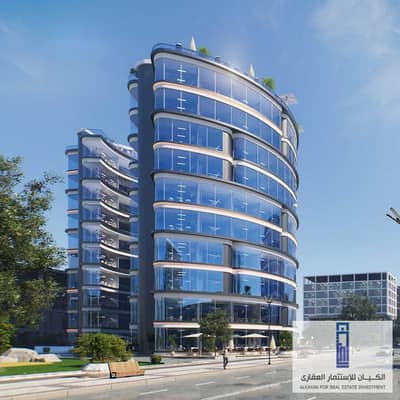 Own a 41-meter office with a down payment of 77 thousand, finished in Key Mall, the New Administrative Capital