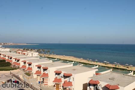 Resale chalet with garden in Ain Sokhna in Lasirena Village. The chalet is furnished with air conditioners and has a view of the lagoons. . . | Ain Sokh