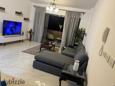 Furnished apartment for rent, first used in Madinaty