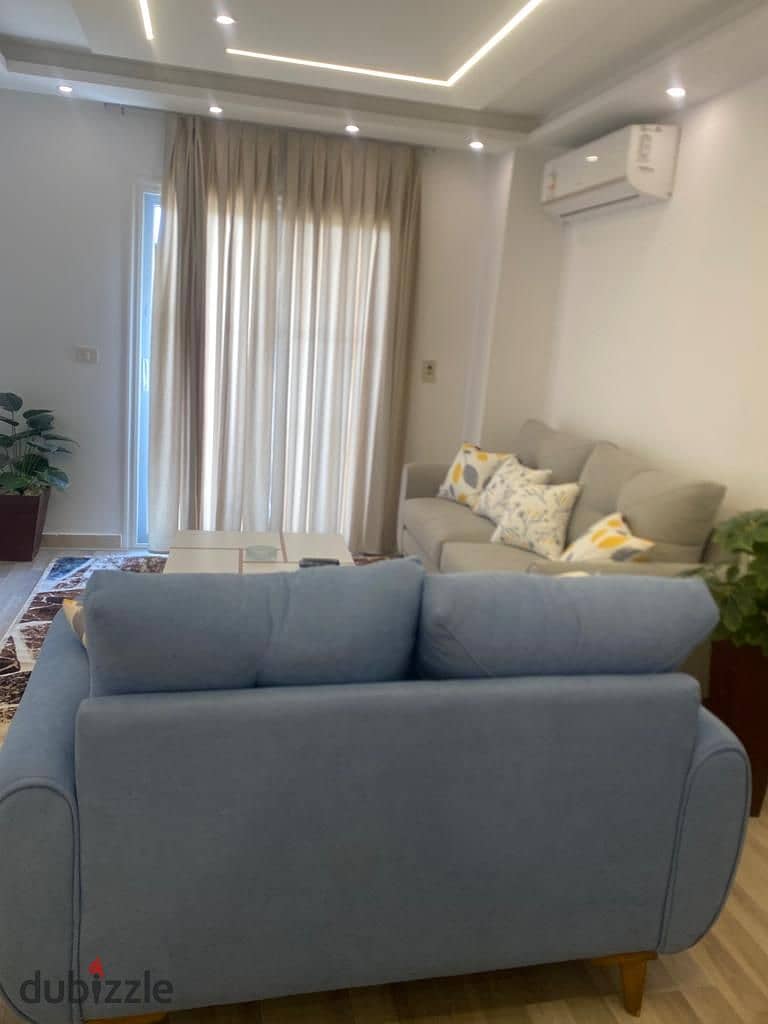 Furnished apartment for rent in Madinaty 5