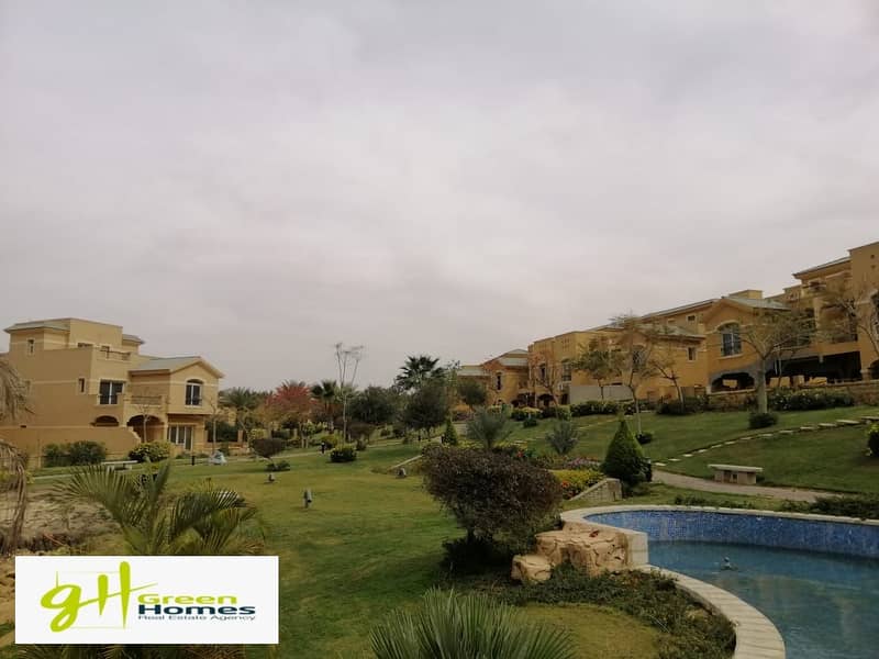 Villa for sale in New Cairo in Diyar Compound, area 520 m, semi-finished 2