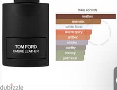 Tom ford Ombré Leather (original) 100ml (Notes:animalic/leather/smokey 0