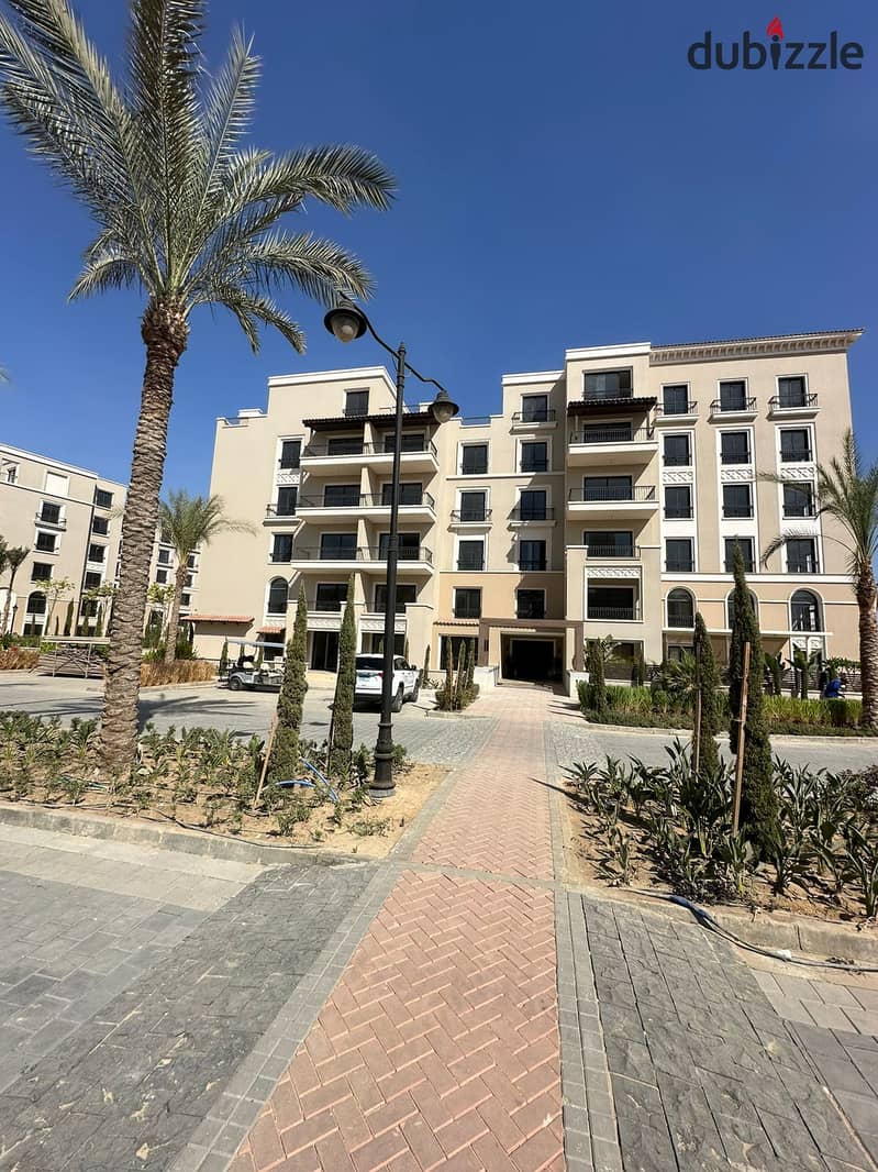 Apartment for immediate delivery, finished with air conditioners, for sale in Sheikh Zayed October, El-Sheikh Zayed|Village West Compound, Village Wes 3