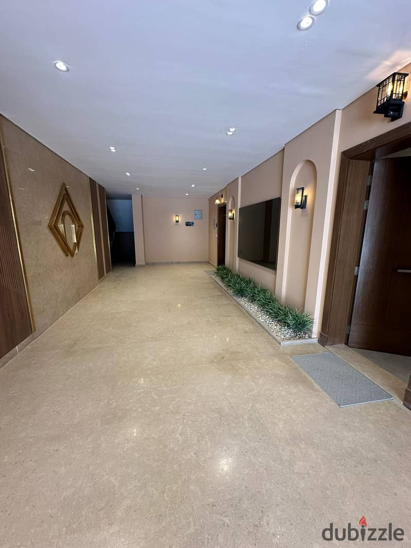 Apartment for immediate delivery, finished with air conditioners, for sale in Sheikh Zayed October, El-Sheikh Zayed|Village West Compound, Village Wes 6