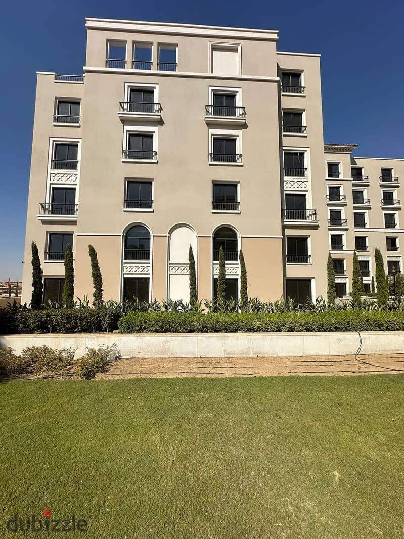 Apartment for immediate delivery, finished with air conditioners, for sale in Sheikh Zayed October, El-Sheikh Zayed|Village West Compound, Village Wes 8