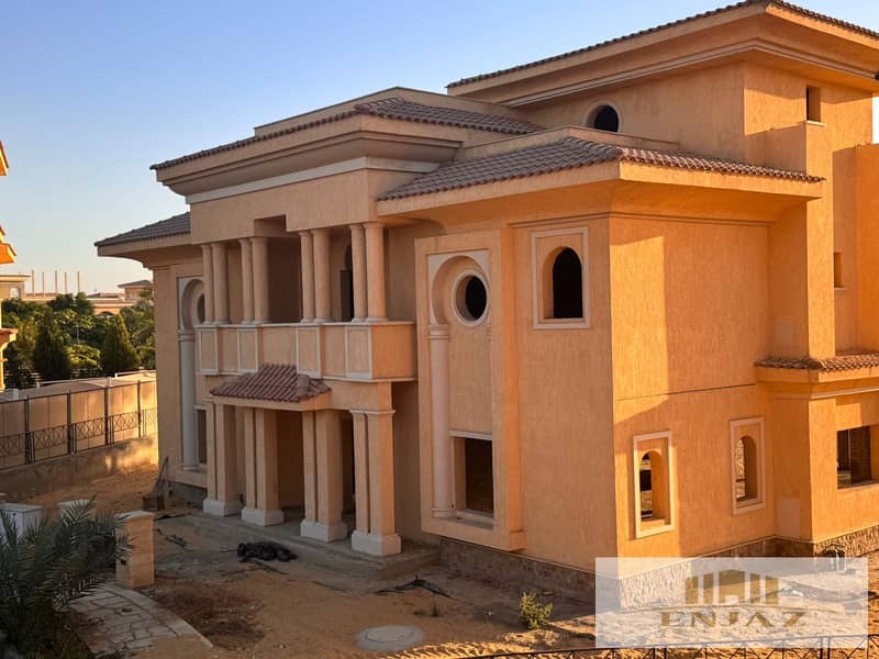 Villa for Sale in Madinaty, Model B, in VG2 area, wide garden view, possibility for pool, Area  (1298) 2