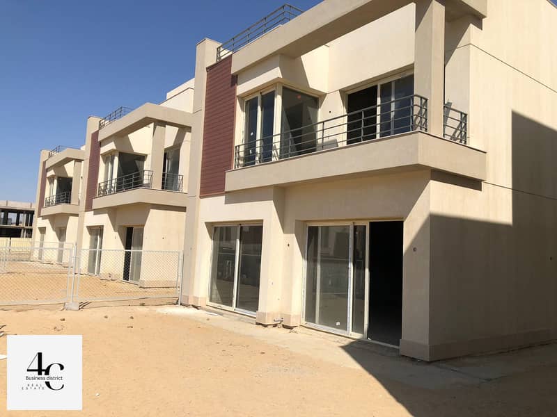 For sale, the cheapest villa in the Fifth Settlement ready to move in Compound Palm Hills new cairo  ​860m negotiable, open view 6