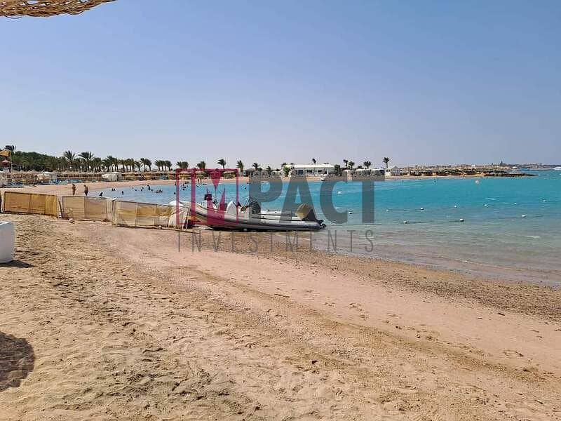 Chalet with private pool in #Sahl_hasheesh on the sea for quick sale, half an hour to gouna, fully finished with air conditioning 1