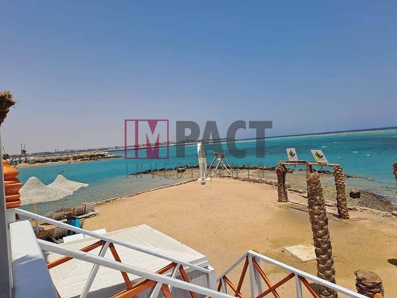 Chalet with private pool in #Sahl_hasheesh on the sea for quick sale, half an hour to gouna, fully finished with air conditioning 5