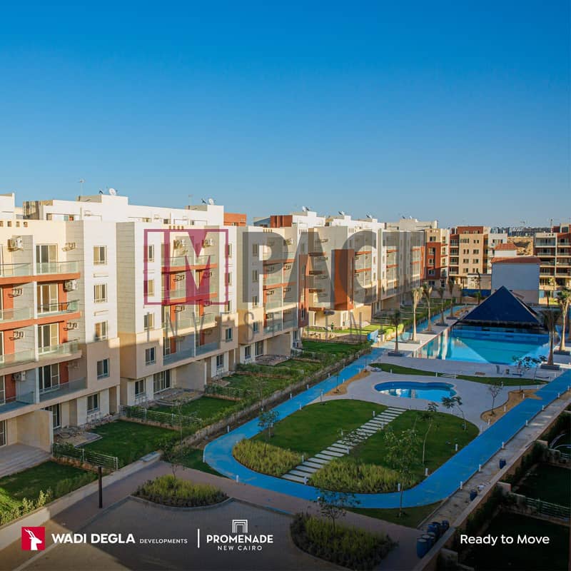 Apartment for sale immediately, Satlam Immediate, in the heart of the Fifth Settlement, at the cheapest price on the market, with an area of ​​225 met 5