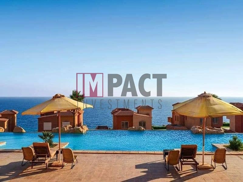 Chalet at the old price, directly overlooking the sea, ultra finished, super luxury, immediate receipt, in Ain Sokhna, Ready to move \ seaview 9