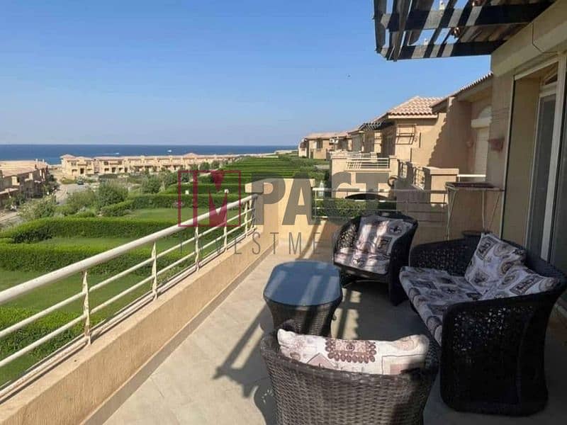 Chalet at the old price, directly overlooking the sea, ultra finished, super luxury, immediate receipt, in Ain Sokhna, Ready to move \ seaview 18