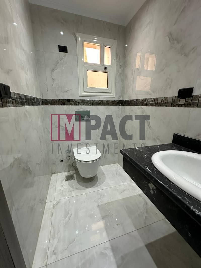 Apartment for quick sale, immediate receipt, fully finished - fully finished in front of Madinty Gate, ready for immediate inspection, view open to la 2