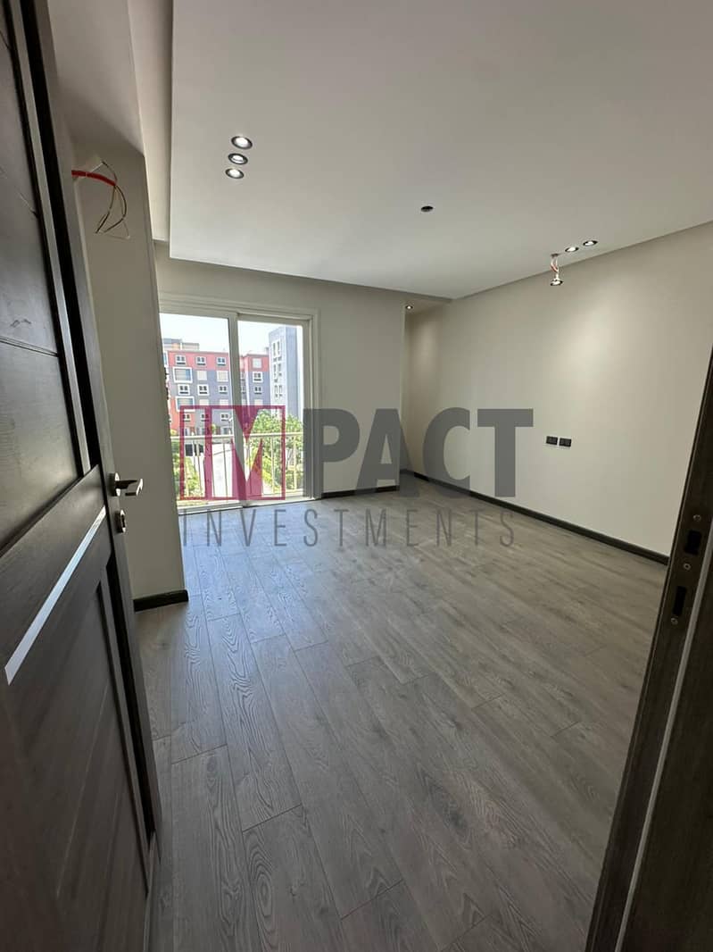 Apartment for quick sale, immediate receipt, fully finished - fully finished in front of Madinty Gate, ready for immediate inspection, view open to la 4