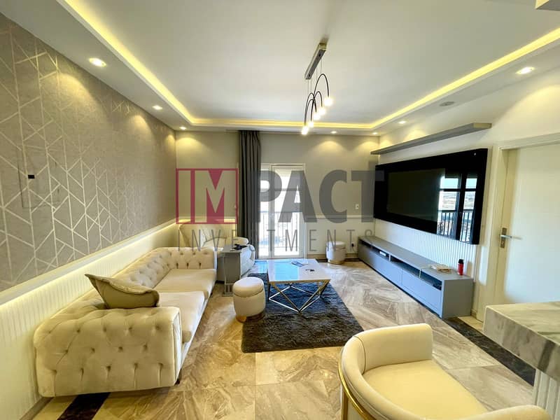 Apartment for quick sale, immediate receipt, fully finished - fully finished in front of Madinty Gate, ready for immediate inspection, view open to la 8