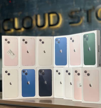 عرض مميز iphone 13.128GB جديد متبرشم ضمان عام من الوكيل ( محلي )