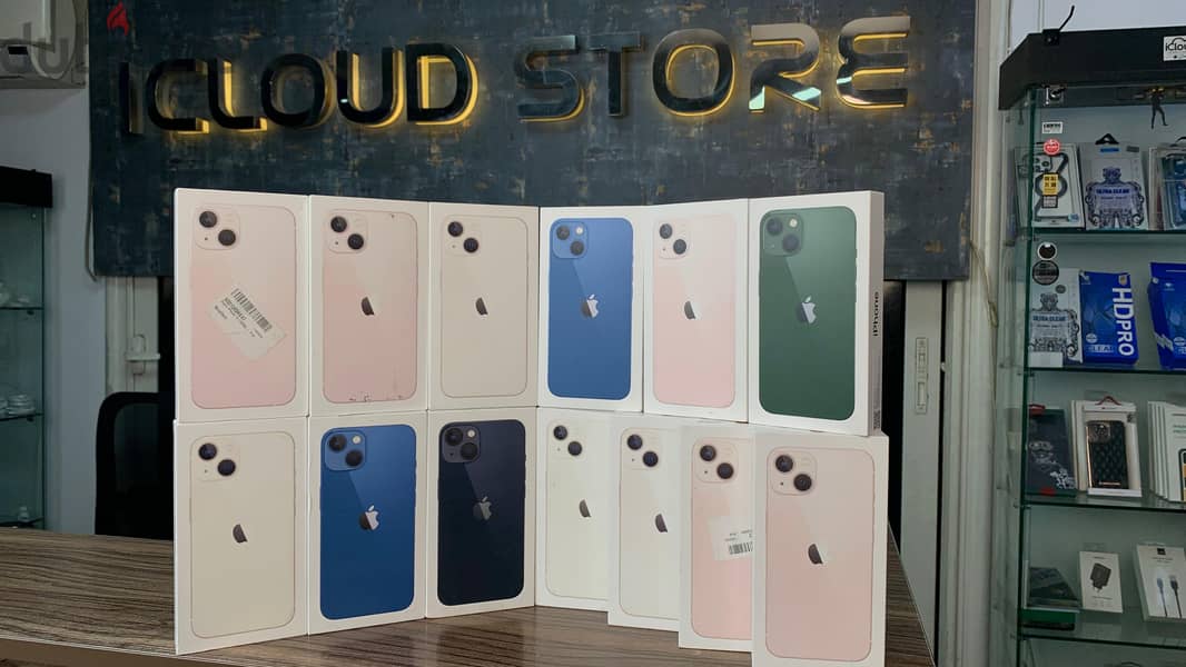 عرض مميز iphone 13.128GB جديد متبرشم ضمان عام من الوكيل ( محلي ) 2