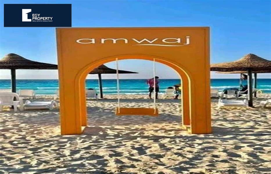 Fully Finished Chalet Ready to move  lowest price in Amwaj 6