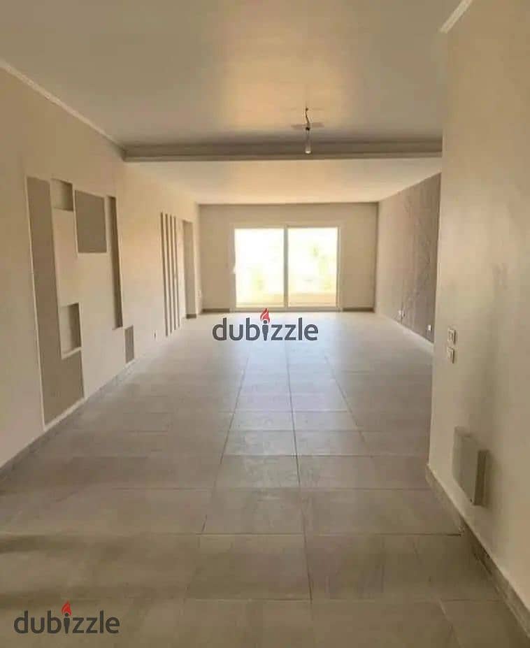 Installments up to 12 years and a 5% down payment for the first time in City Edge Apartment for immediate receipt, fully finished, built in French sty 3