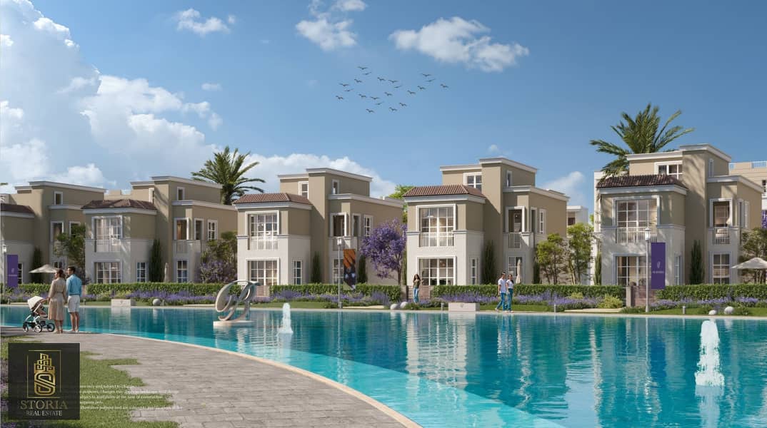 Townhouse villa 248m near the new administrative capital and Suez Road 1