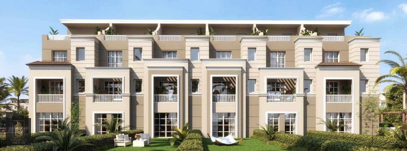 Townhouse villa 248m near the new administrative capital and Suez Road 3