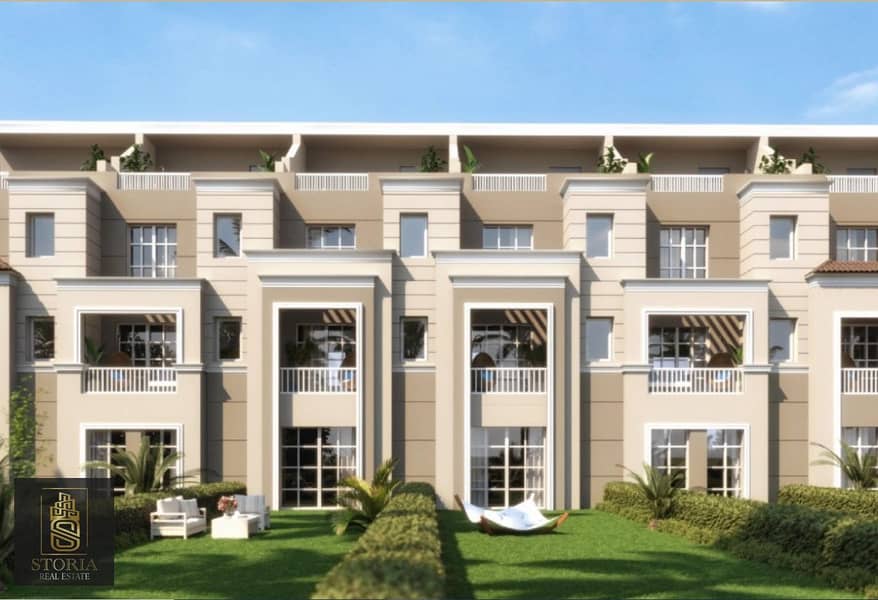 Townhouse villa 248m near the new administrative capital and Suez Road 6