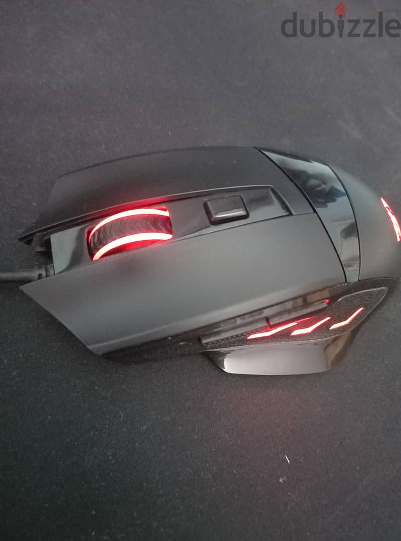 ماوس ريد دراجون حالة ممتازة Red Dragon mouse M609 0