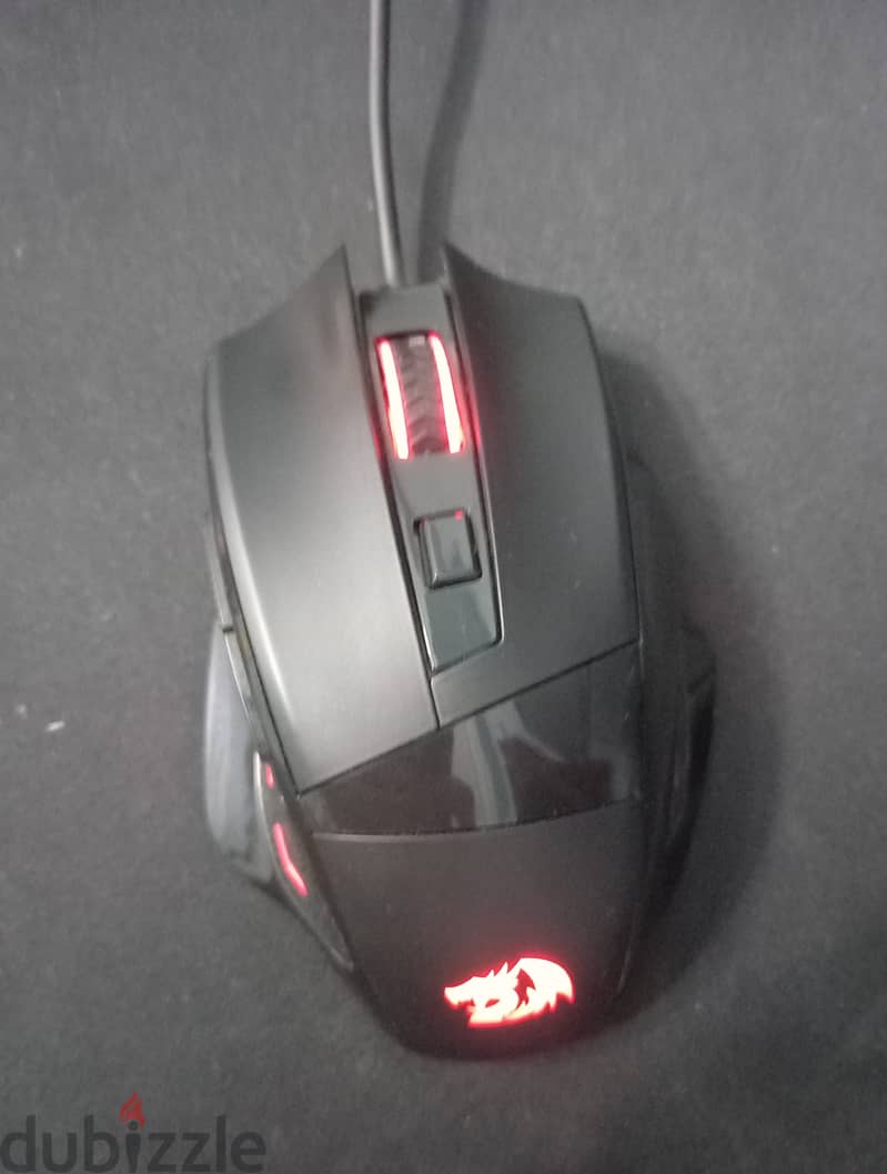 ماوس ريد دراجون حالة ممتازة Red Dragon mouse M609 2