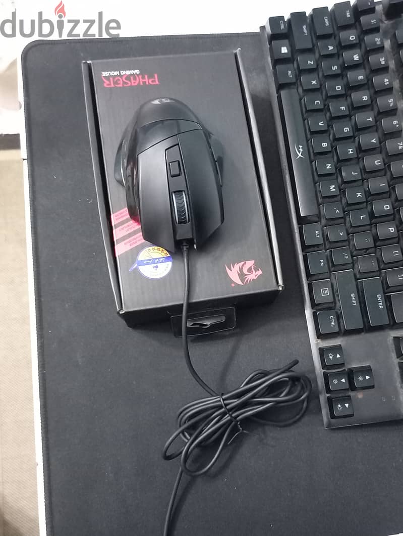 ماوس ريد دراجون حالة ممتازة Red Dragon mouse M609 3