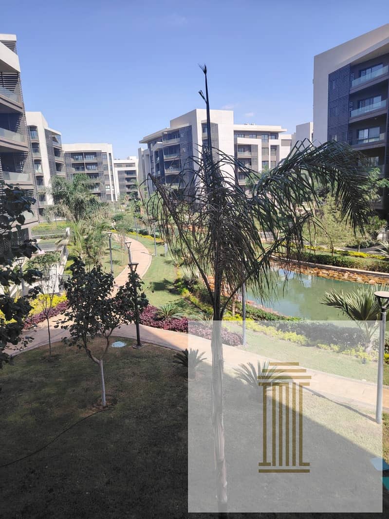 Apartment for sale in Privado madinaty , 2 rooms, immediate delivery from the owner, lake view, finished with air conditioners, 7-year installments 5