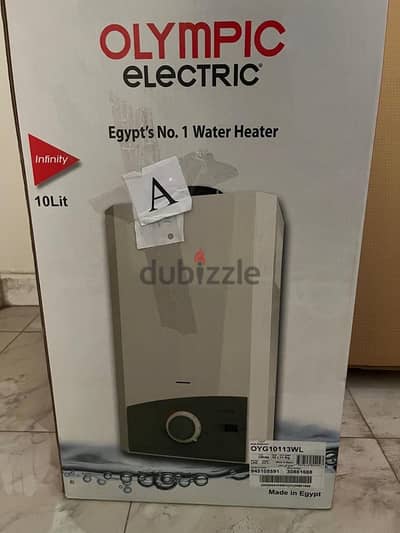 Olympic Infinity digital gas water heater 10liter