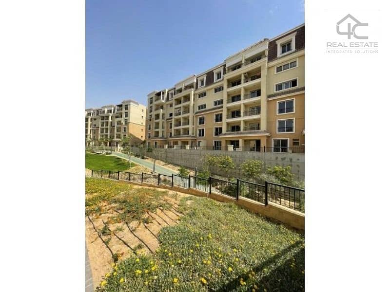 for sale apartment with garden 3 bed under market price special view in sarai 7