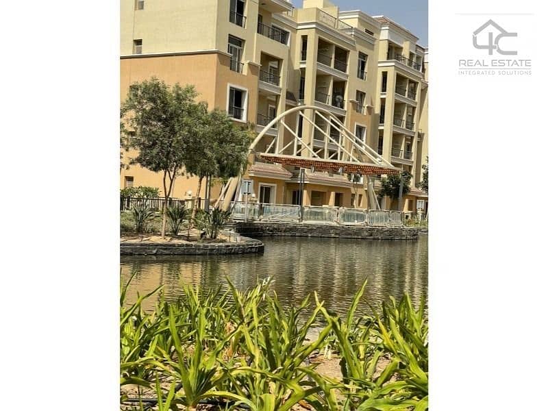 for sale apartment with garden 3 bed under market price special view in sarai 9