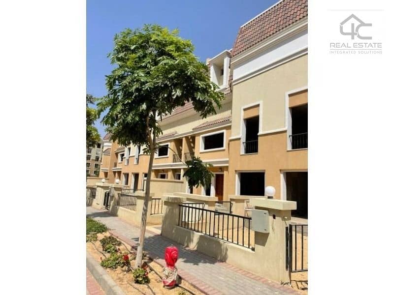 for sale apartment with garden 3 bed under market price special view in sarai 14