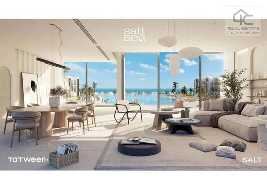 chalet 95 m for sale in prime location view lagoon in salt compound north coat 9