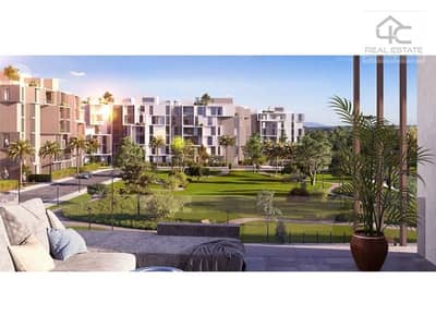 For sale Duplex 218 m with less down payment  and installments in telal east new cairo compound view land scape For sale Duplex 218 m with less dp . . .